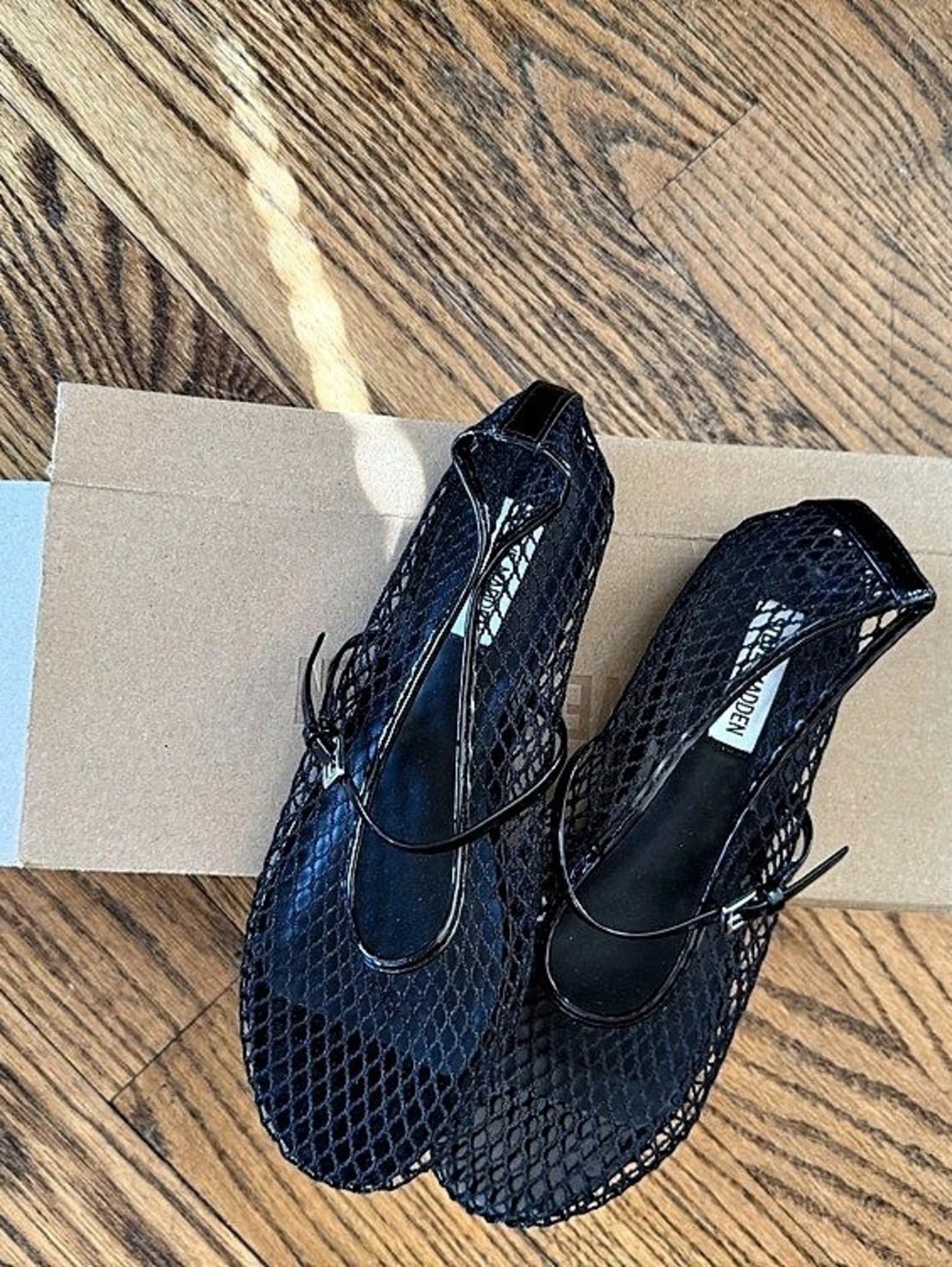 Vionic Black Mesh Flats - Picture 3 of 3